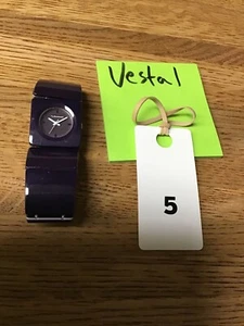 Vestal Rosewood Acetate Women’s Watch For Parts Or Display Only! “NO MOVEMENT “ - Picture 1 of 3