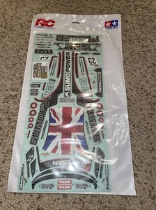 Tamiya 58488 RC TA06 Sumo Power GT Nissan GT-R Decal sheet(s) Set 9495682/58501 - Picture 1 of 3