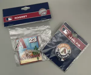 2023 Arizona Diamondbacks MLB Spring Training Lapel Pin & Magnet - Picture 1 of 5