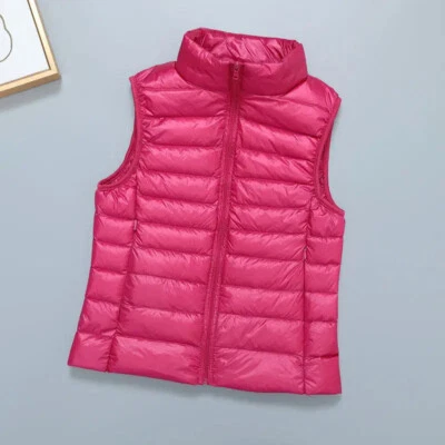 Women's Packable Puffer Vest SIZE & COLOR VARIETY Duck Down Jack Free Shipping - Image 1 of 4
