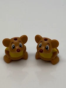 Lego Lot Of 2 Hamster / Mouse,Gus #3 - Picture 1 of 1