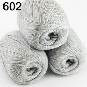 New Sale Soft 3 Skeins x50g Pure Cashmere Blankets Hand DIY Knit Wool Yarn 02 - Picture 1 of 12