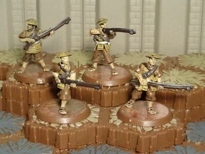 Ashigaru Harquebus Riflemen - Heroscape 7 - Fields of Valor- Free Ship Available - Picture 1 of 2