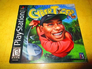 INSTRUCTION BOOKLET FOR SONY PLAYSTATION 1 GAME CYBER TIGER GOLF - Picture 1 of 1