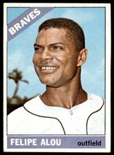 1966 Topps Felipe Alou *Set Break Atlanta Braves #96