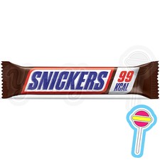 32 x 20g Snickers Chocolate Low Calorie Snack Bar full box | BB: 21/07/21