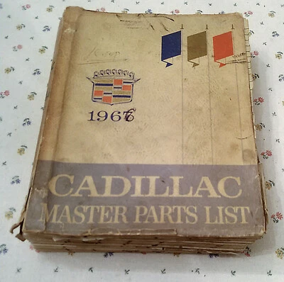Cadillac master parts list 1957 - 1966 illustrated - Immagine 1 di 2