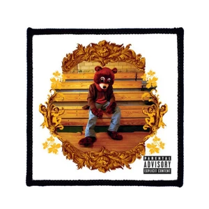 Parche Cuadrado Impreso - Kanye West Nuevo Oso Desertor Costura Insignia en 3 Tallas - Imagen 1 de 1