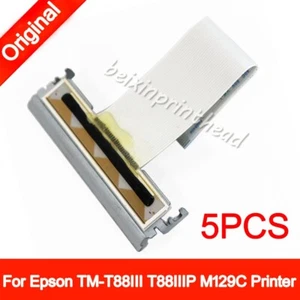 5PCS Original Thermal Print Head For Epson TM-T88III T88IIIP Printer Printhead - Afbeelding 1 van 7