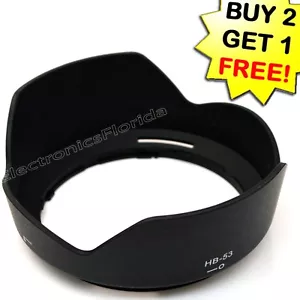Camera Lens Hood HB-53 for Nikon 24-120mm f/4G ED VR - Picture 1 of 3