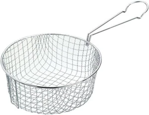 KitchenCraft KCBASKET8 Wire Deep Fryer Basket, Metal, 18.5 cm to Fit 20 cm Chip - Picture 1 of 3