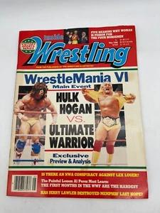Inside Wrestling Magazin Mai 1990 Wrestlemania VI Hulk Hogan & Warrior Cover - Bild 1 von 4
