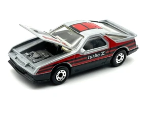1984 grauer Dodge Daytona Turbo Z Superfast mit öffnender Motorhaube neuwertig in PVC Box - Bild 1 von 6