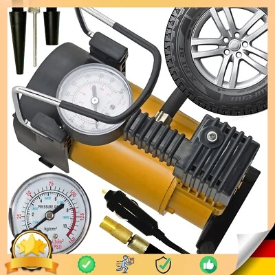 Luftkompressor Auto Luftpumpe 12V Elektrische Zigarettenanzünder Pump Retoo