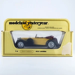 Matchbox Yesteryear 1938 Lagonda Drphead Coupe Y-11-3 Lesney England 1979 Mint - Picture 1 of 5