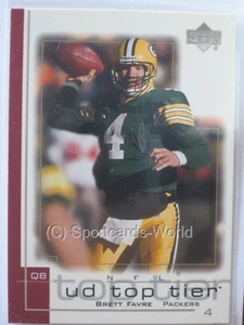 Brett Favre - 2001 Upper Deck Top Tier #64 - Green Bay PACKERS Playercard - Bild 1 von 1