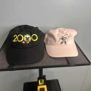 Cappello berretto rosa Topolino e Minnie Disney Store nuovo vintage 2000 adulto* - Foto 1 di 10