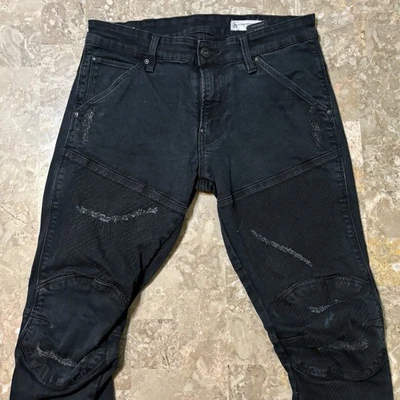 G Star Raw Jeans Mens 31x30 (Fits 31x29) 5620 3D Super Slim Restored Biker Moto - Image 1 of 4