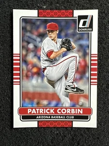 PATRICK CORBIN #48 2015 Donruss Baseball QTY Arizona Diamondbacks - Picture 1 of 2