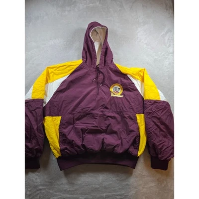 Chaqueta De Colección Loyola Ramblers Para Hombres XXL Forrada Anorak Holloway Hecha en EE. UU. Años 80 *Leer Foto 1 de 4