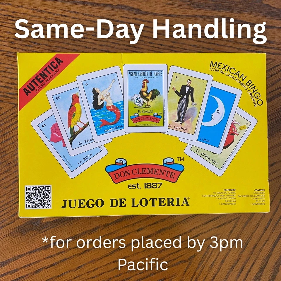 Don Clemente Authentic Loteria Card Game Gift Box Set - Image 1 of 4