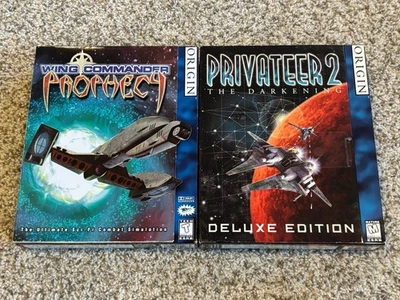 Wing Commander: Prophecy & Privateer 2: The Darkening Deluxe PC Big Box Komplett - Bild 1 von 4