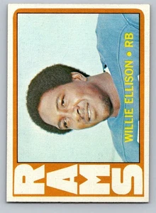 1972 Topps Football Set-Break #62 Willie Ellison Rams *WSC* - Picture 1 of 2