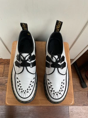Dr Martens Sidney Creeper White  - UK 8/EU42- **RARE** - Image 1 of 4