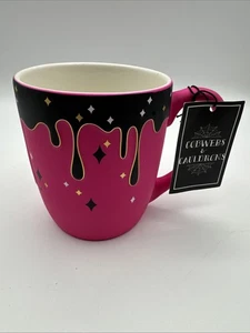 Cobwebs & Cauldrons Soft Touch Mug Hot Pink Drip Potion Witchy Halloween - Picture 1 of 8