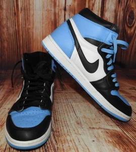 Taglia 11 - Jordan 1 Retro OG punta alta UNC nero blu DZ5485-400 - Foto 1 di 10