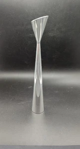 Candelabro de metal Nambe Studio 1994 vintage 11,5" de alto - Imagen 1 de 6