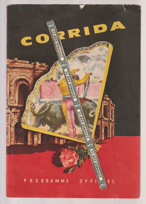 Corrida Programme Arles 9 juillet 1961 (Antonio Ordonez-Paco Camino-La Serna) BE - Photo 1/4