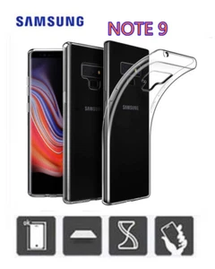COVER CUSTODIA TRASPARENTE TPU SILICONE PER Samsung Galaxy Note 9 - Foto 1 di 1