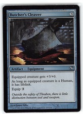 Butcher's Cleaver *FOIL Uncommon* Magic MtG x1 Innistrad MP