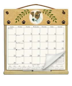 PARSON RUSSELL TERRIER KALENDERHALTER - JEDES JAHR NACHFÜLLBAR! - Bild 1 von 1