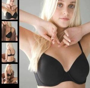 Soma Enbliss Full Coverage Underwire Bra 34DD Black - Picture 1 of 1