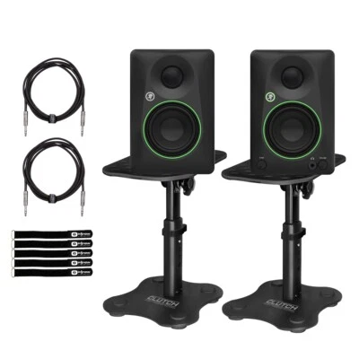 Par de Altavoces Monitor de Estudio Mackie CR3.5BT 3.5" Bluetooth con Soportes de Escritorio Foto 1 de 4