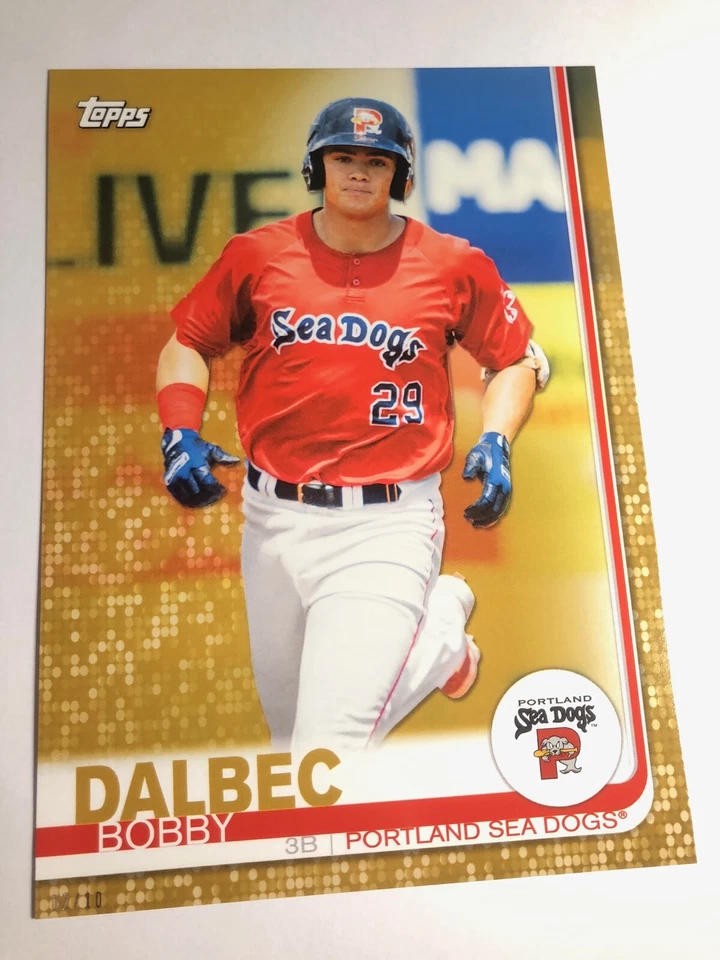 2019 Topps Pro Debut Jumbo 5x7 Bobby Dalbec Sea Dogs 56 02/10 - Image 1 of 1