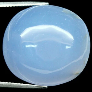 SHOLA Echt 45,26 Ct Natürlicher Blau Achat / Chalzedon aus Türkei - Bild 1 von 3