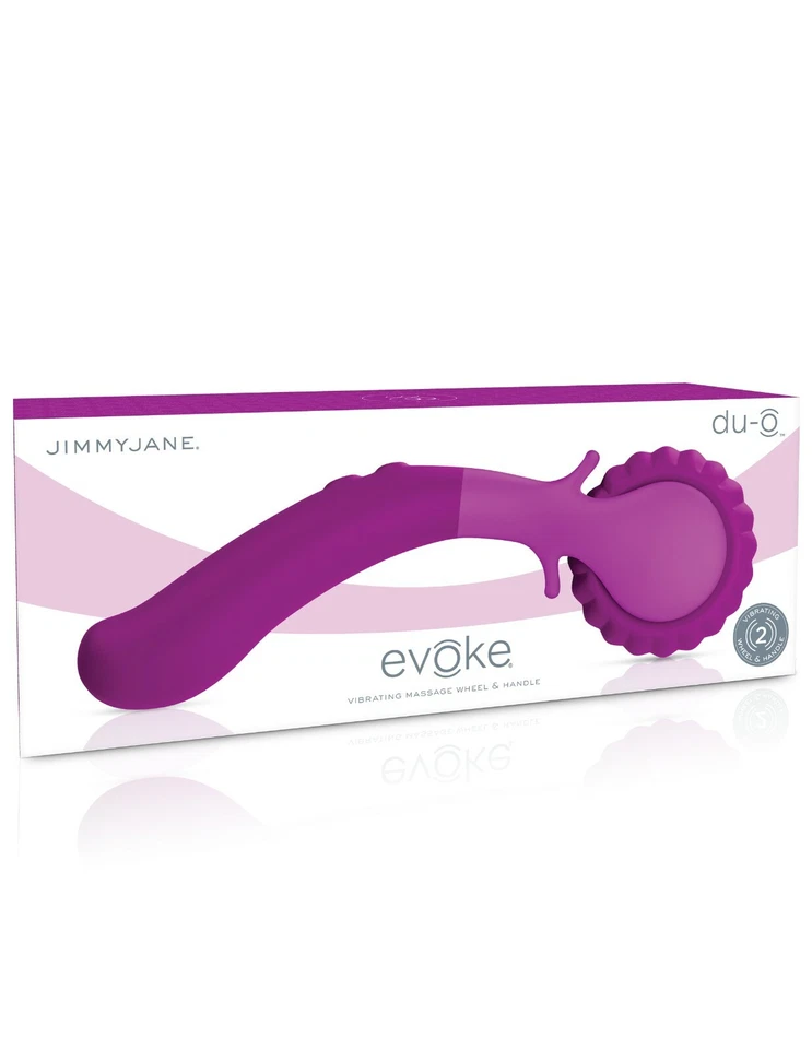 Evoke Du-0evoke du-o cuenta con un potente vibrador retumbante dentro de su si acanalado Foto 1 de 4
