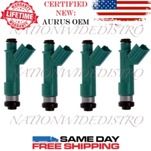 4x OEM NEW AURUS Fuel Injectors for 2004-2009 Toyota Camry 2.4L I4 23250-28080 - Picture 1 of 7