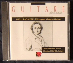 PAGANINI Guitare Plus Volume 11 CD (1995) Christian Chanel Guitar Bonaldi violin - Picture 1 of 3