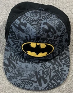 Gorra Oficial Batman DC Comics Snapback - Unisex Gris Graffiti Sombrero - Ajustable - Imagen 1 de 10