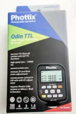 Phottix Odin TTL Flash Trigger Transmitter for Canon - Image 1 of 2