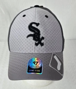Neu '47 Marke Chicago Whote Sox grau verstellbare Mütze Kappe - Bild 1 von 7
