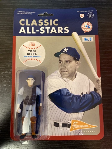 New MLB Classic All-Stars Yogi Berra 1951 NY Yankees Figure - Ships Fast!! Cover