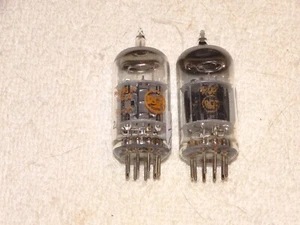2 x 5751 (12ax7) RCA Tubes*O-getter*Super Strong Matched Pair*Black Plates*#4 - Picture 1 of 4
