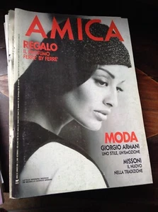 AMICA N°10 1993 LETICIA HERRERA ARMANI CECIL BEATON MODA VINTAGE FASHION STYLE  - Bild 1 von 1