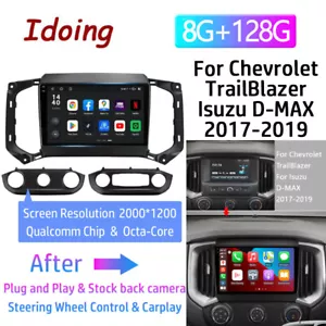 For Chevy Trailblazer D-Max 2017-2019 Apple Carplay Radio Android GPS Stereo - Bild 1 von 17