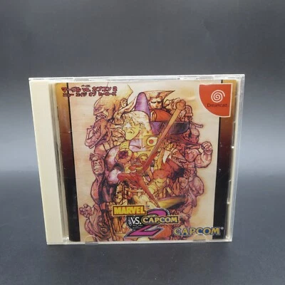 Marvel vs Capcom 2 New Age of Heroes Dreamcast with Manual Japan NTSC-J - Image 1 of 4